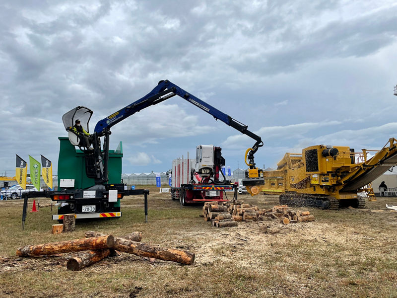 PALFINGER at the Hokkaido Forestry Fair 2021